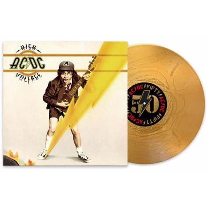 AC/DC - High Voltage (50th Anniversary Edition, Gold Color Vinyl) |