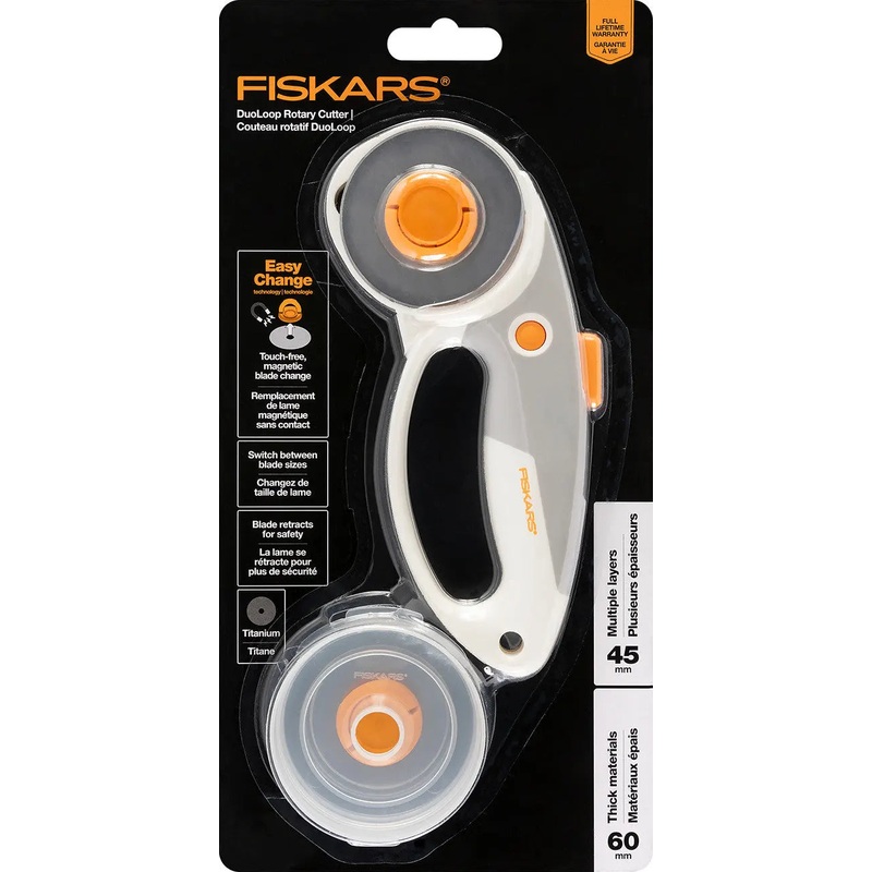 Fiskars Easy Change DuoLoop Rotary 45mm 60mm
