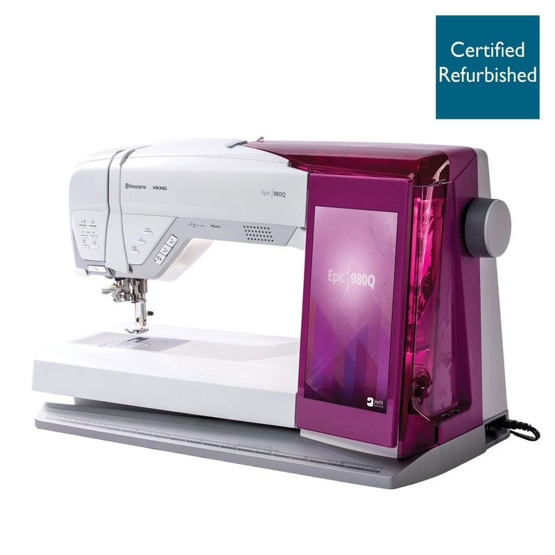 HUSQVARNA VIKING Refurbished EPIC 980Q Sewing Machine
