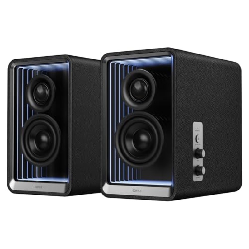 Edifier - Qr65 Hi-Res Certified Active Monitors- Black |