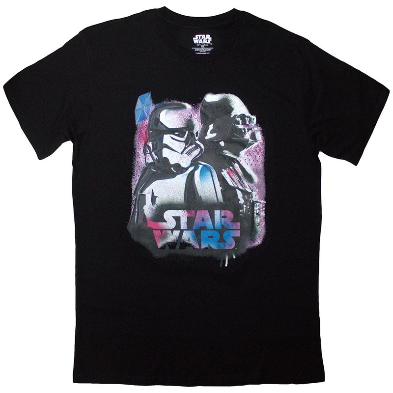 Star Wars - Vader & Trooper Neon | Black