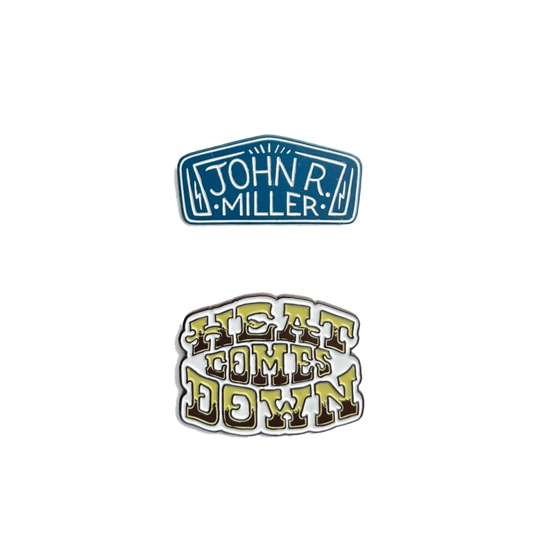 Heat Comes Down - Enamel Pin Set