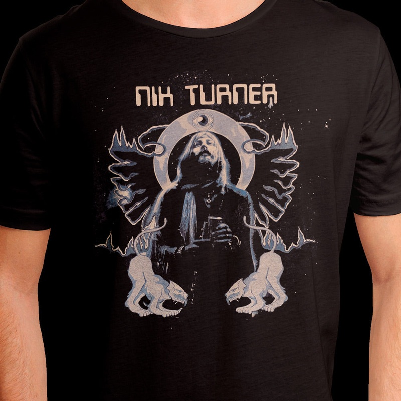 Nik Turner (T-Shirt - Blue)