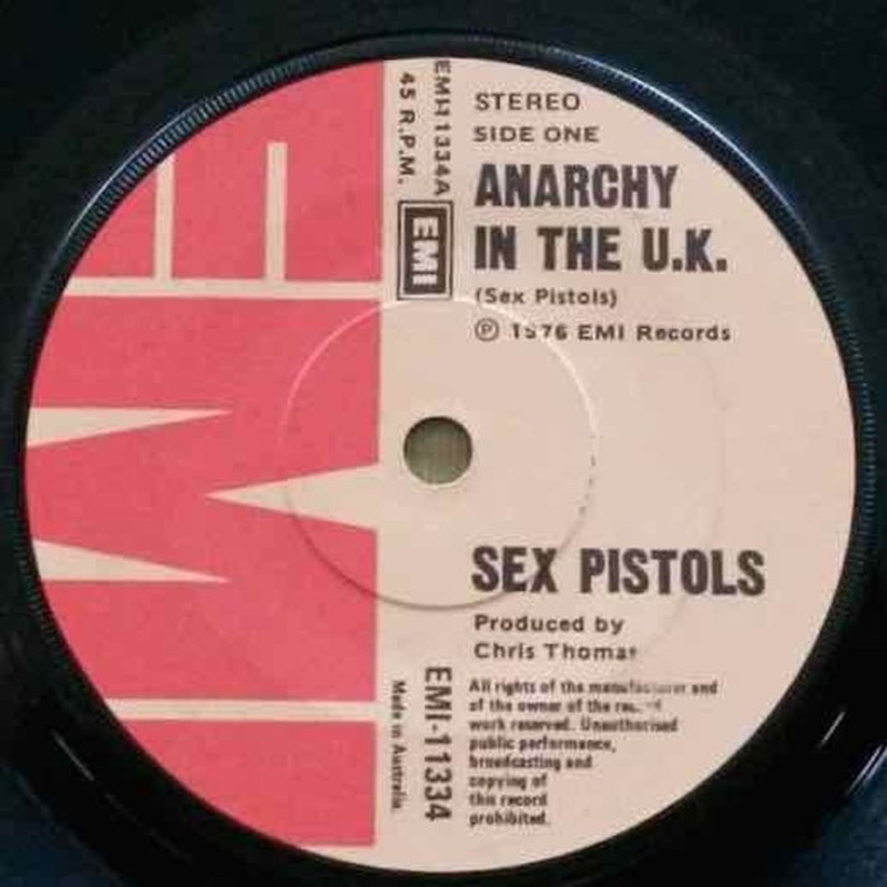 Sex Pistols Anarchy In The UK (E/Generic)