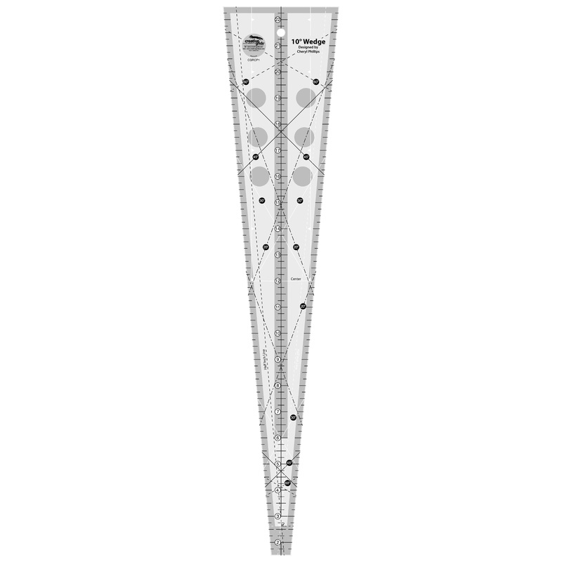 Creative Grids 10 Degree Wedge Ruler