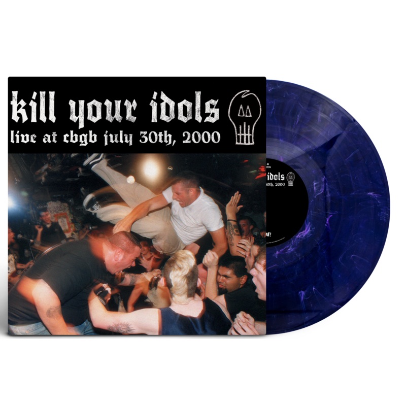 KILL YOUR IDOLS LIVE AT CBGB LP (Limited Edition Only 100 Made, Deep Purple Swirl Vinyl)