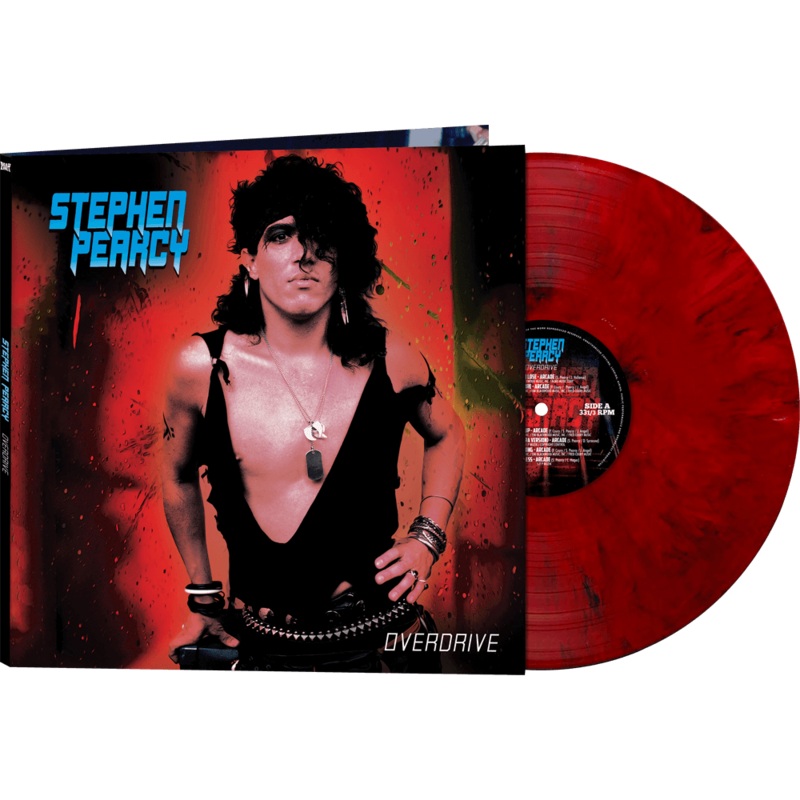 Stephen Pearcy - Overdrive (Red Marble Vinyl)