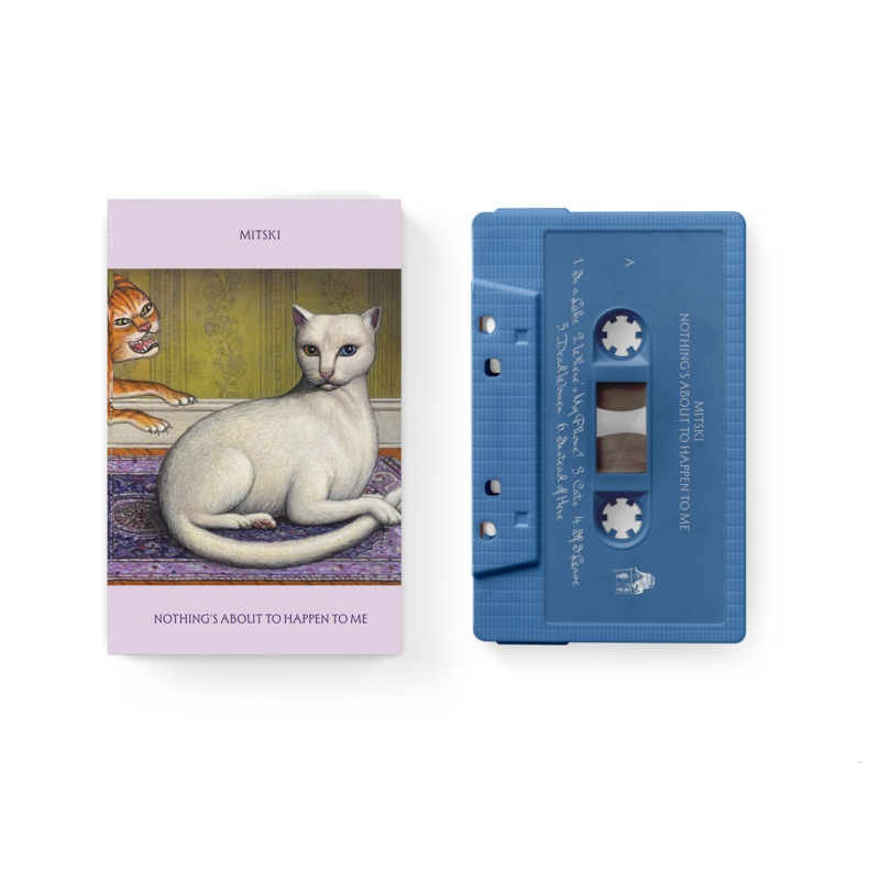 MITSKI 'NOTHING'S ABOUT TO HAPPEN TO ME' CASSETTE (Blue Cat Eye)