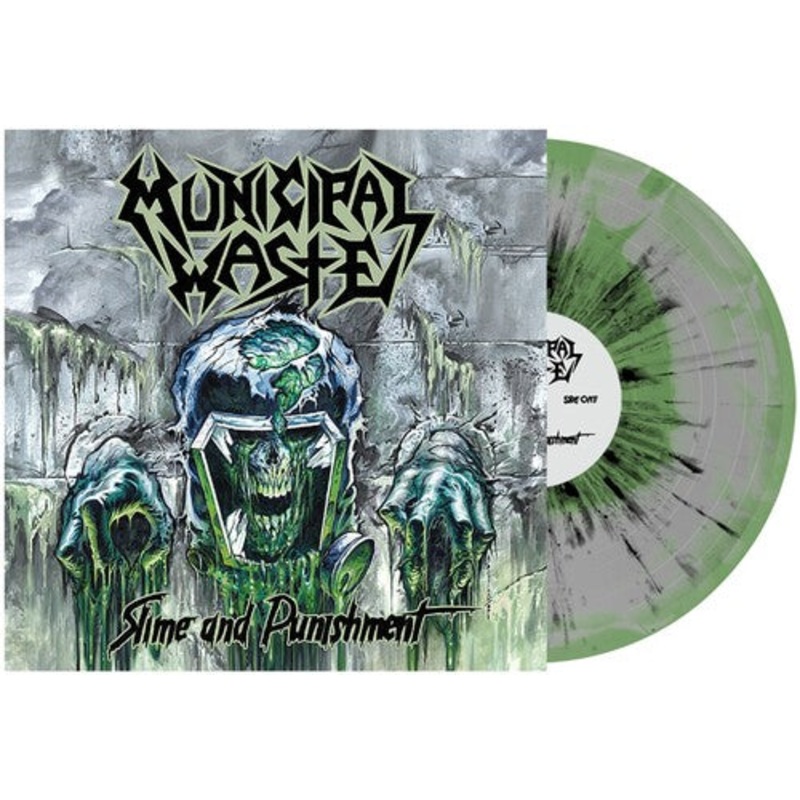 MUNICIPAL WASTE 'SLIME & PUNISHMENT' LP (Gray, Mint, & Black Vinyl)