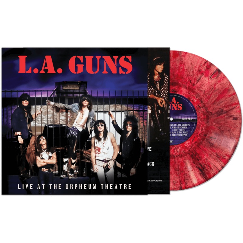 L.A. Guns - Live At The Orpheum Theatre (Red Marble Vinyl)