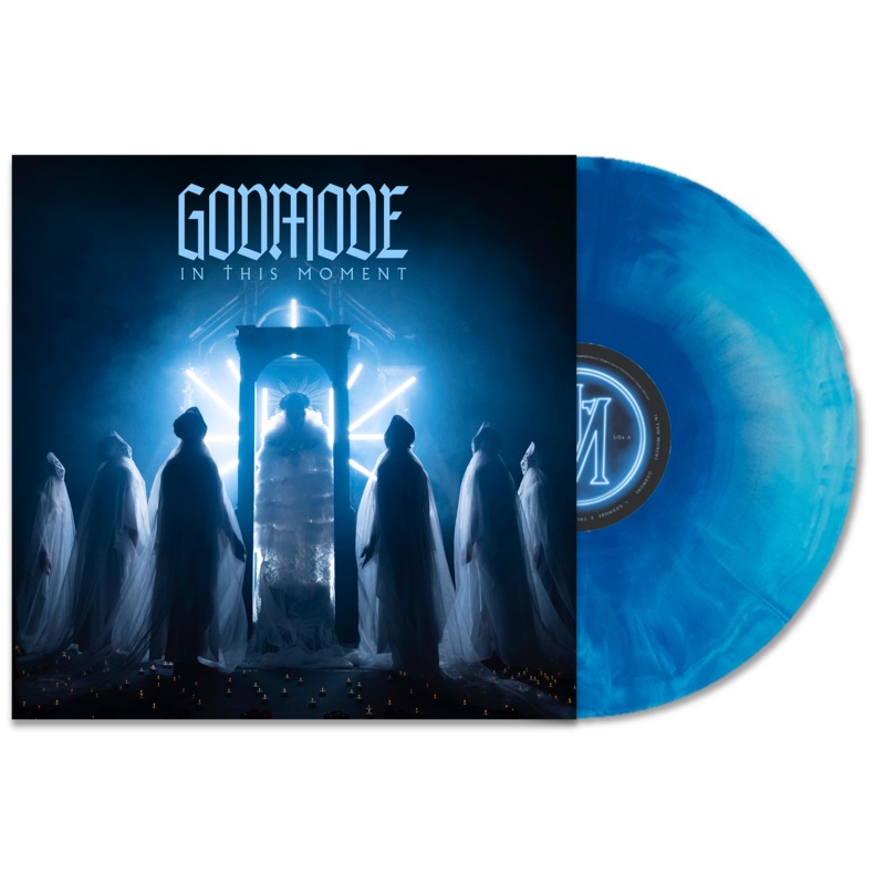 IN THIS MOMENT 'GODMODE' LP (Opaque Galaxy Blue Vinyl)