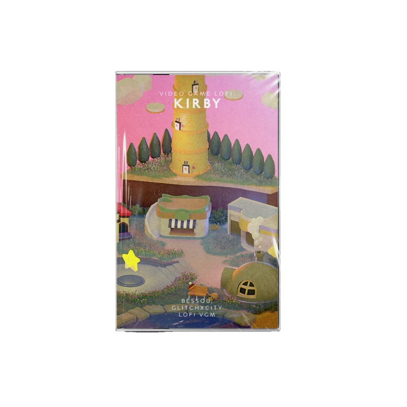 Video Game LoFi: Kirby (Cassette Tape)