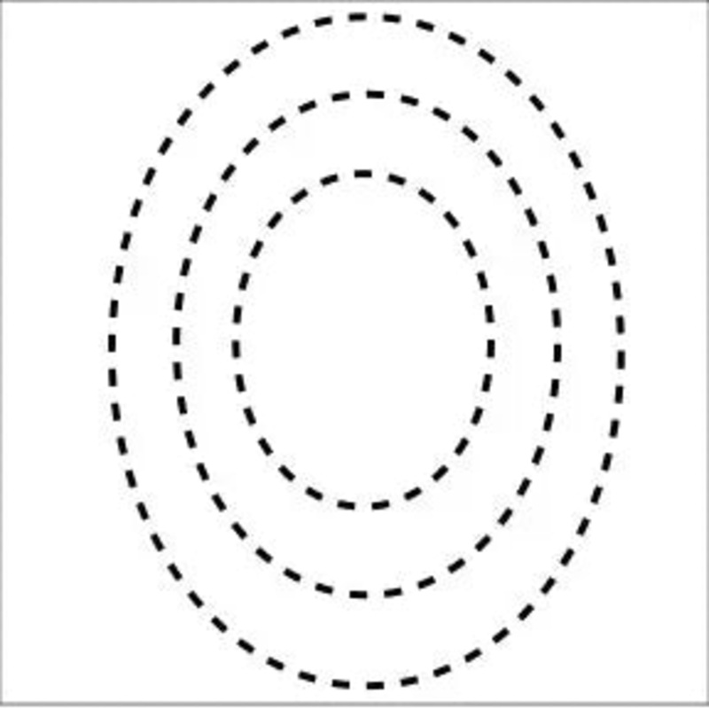 Oval Quilt Stencil
