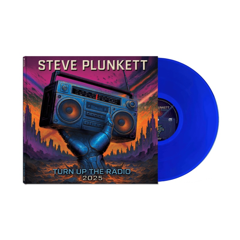 Steve Plunkett - Turn Up The Radio 2025 (Blue Vinyl LP)