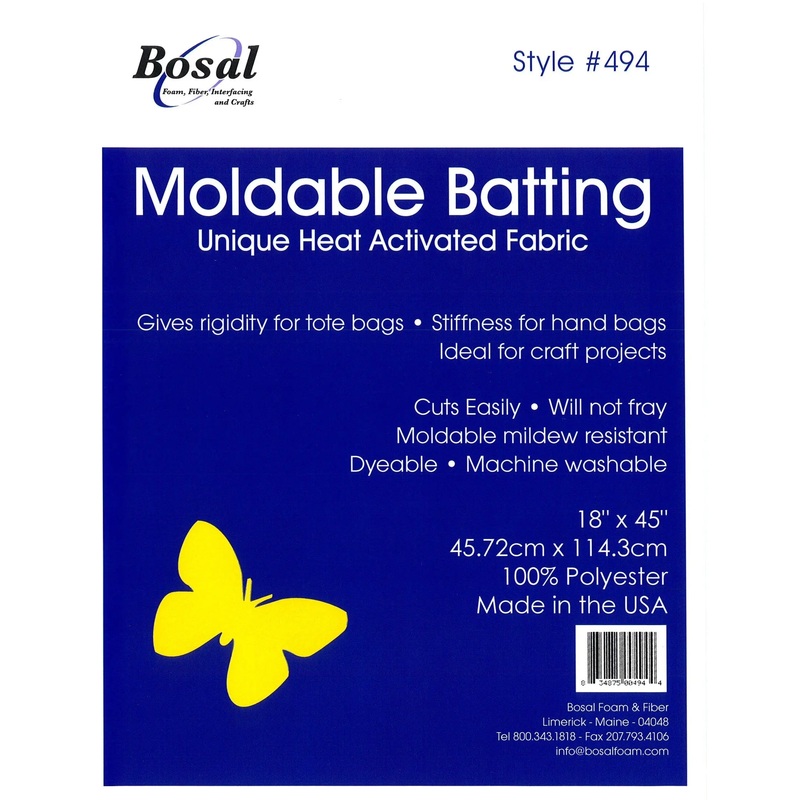Moldable Heat Activated Batting 18in x 45in
