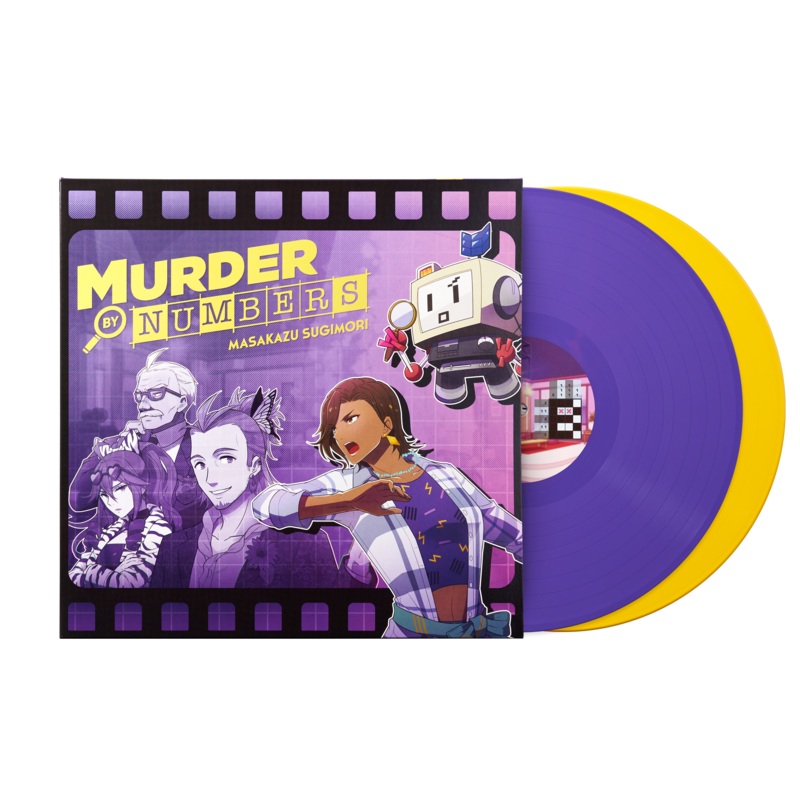 Murder By Numbers (Video Game Soundtrack) - Masakazu Sugimori (2xLP Vinyl Record)
