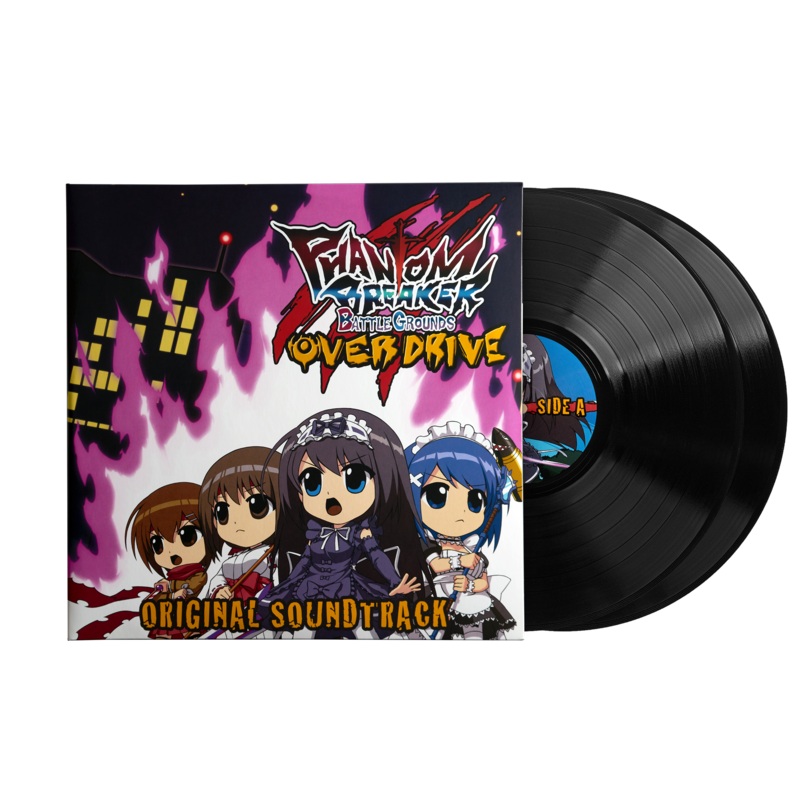 Phantom Breaker: Battle Grounds Overdrive (Original Soundtrack) - Takeshi Abo (2xLP Vinyl Record)