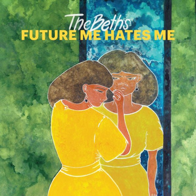 THE BETHS 'FUTURE ME HATES ME' LP (Green & White Marble Vinyl)