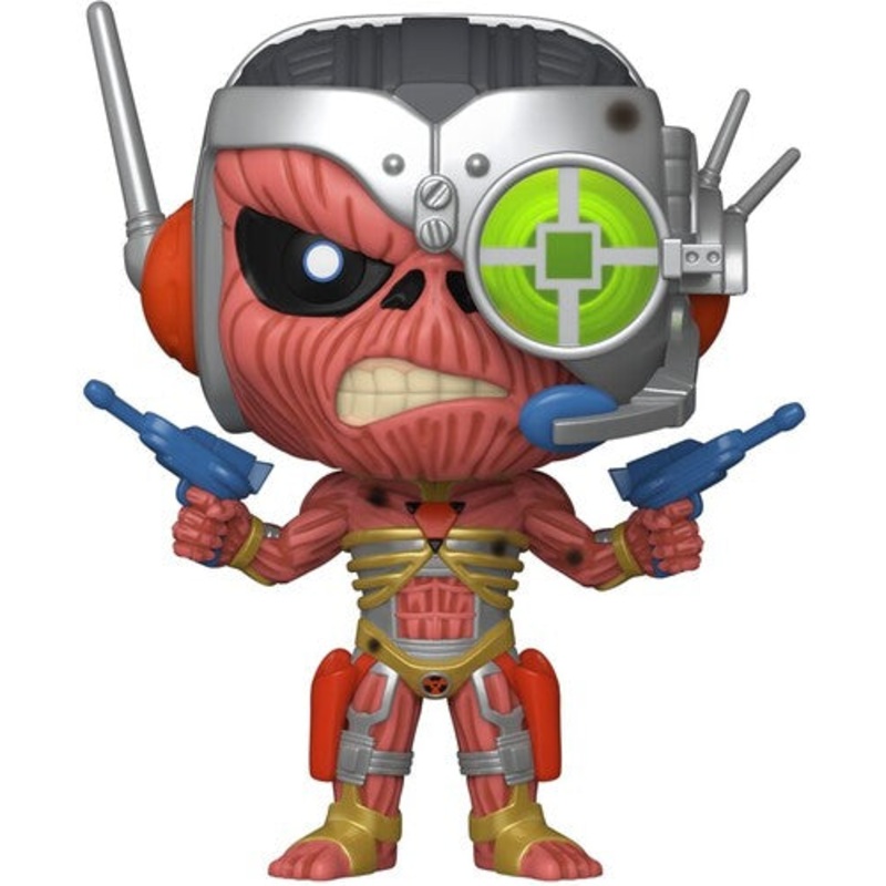 IRON MAIDEN CYBORG EDDIE FUNKO POP! ROCKS FIGURE