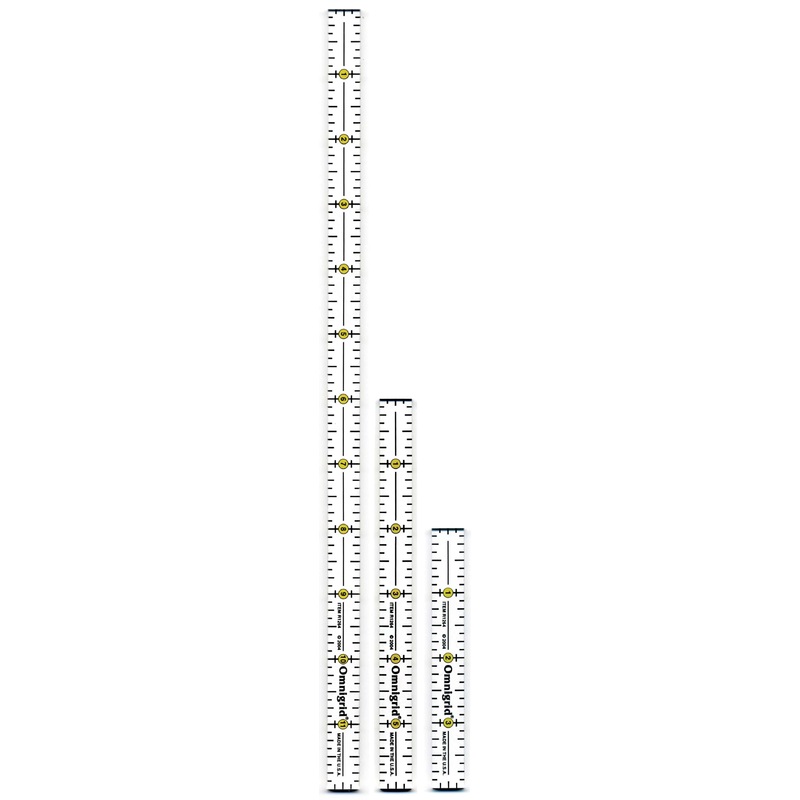 Omnigrid Marking Trio Ruler Set