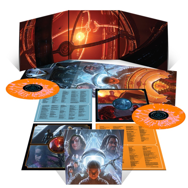 COHEED AND CAMBRIA 'VAXIS II: A WINDOW OF THE WAKING MIND' LIMITED EDITION ORANGE WITH PINK SWIRL 2LP ONLY 1000 MADE