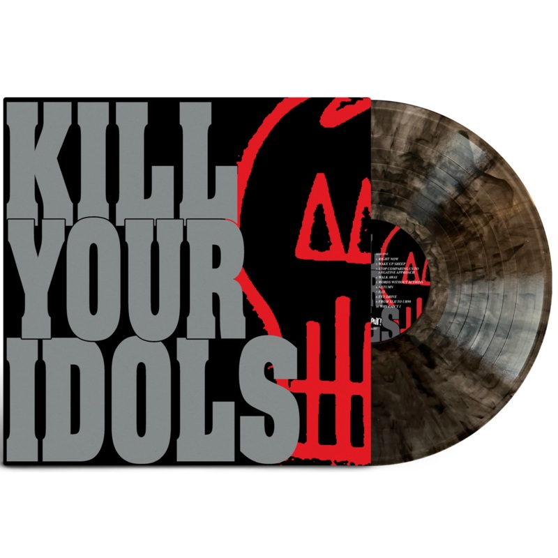KILL YOUR IDOLS NO GIMMICKS NEEDED LP (Limited Edition Only 100 Made, Clear Smoke Vinyl)