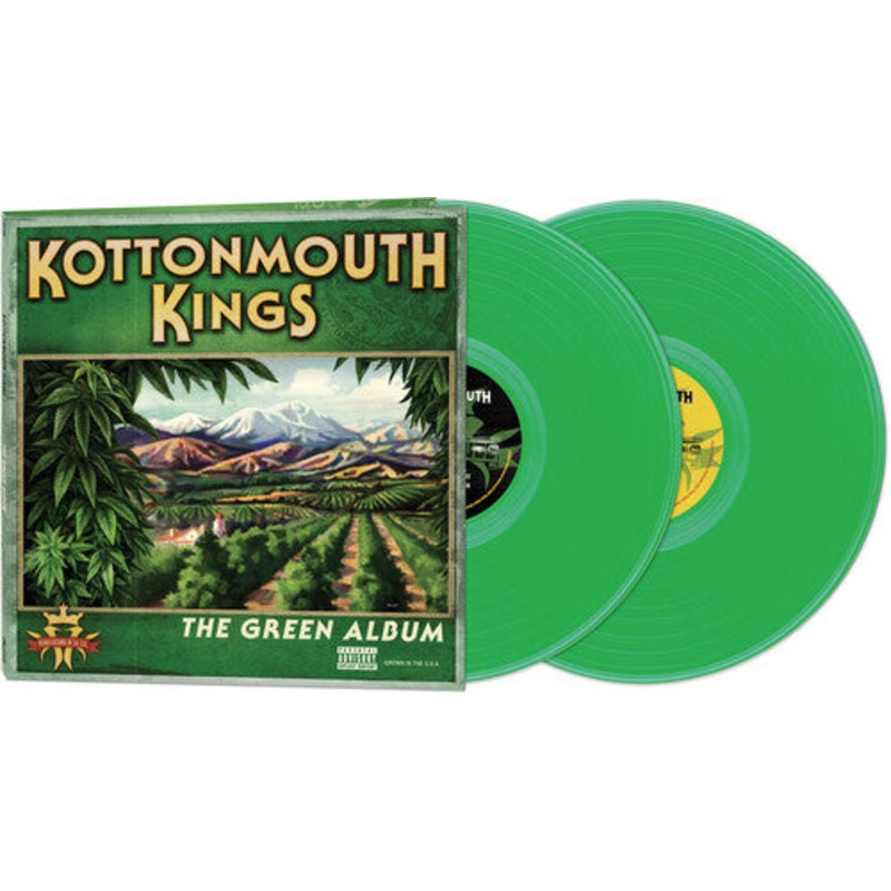 KOTTONMOUTH KINGS 'GREEN ALBUM' 2LP (Green Vinyl)