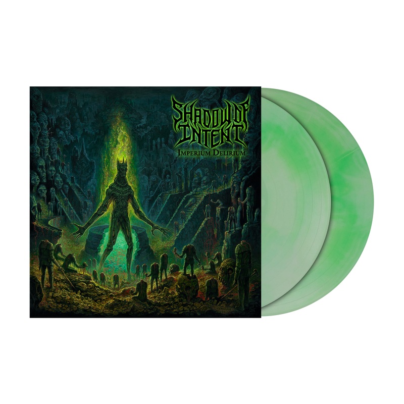 SHADOW OF INTENT IMPERIUM DELIRIUM 2LP (Limited Edition Only 200 Made, Green and Bone Galaxy Vinyl)
