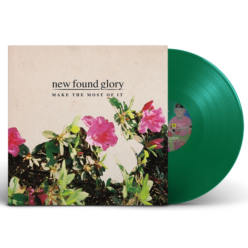 NEW FOUND GLORY MAKE THE MOST OF IT LP (Limited Edition Only 300 made, Green Vinyl)