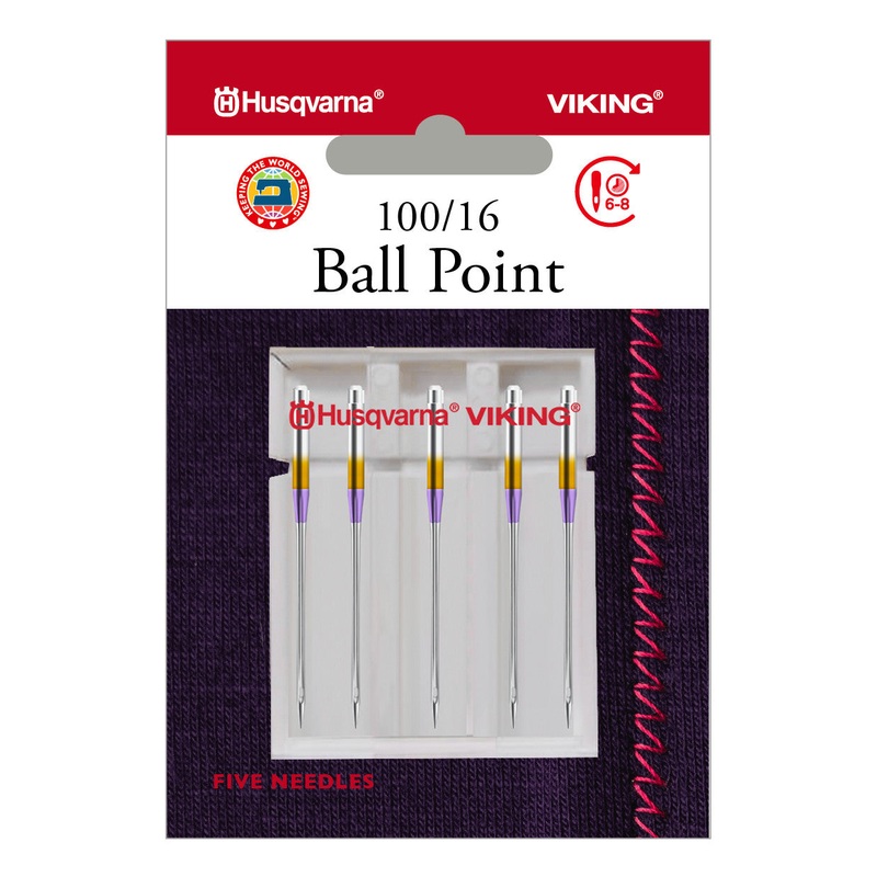 PFAFF Ball Point Needles Size 100/16 5-Pack