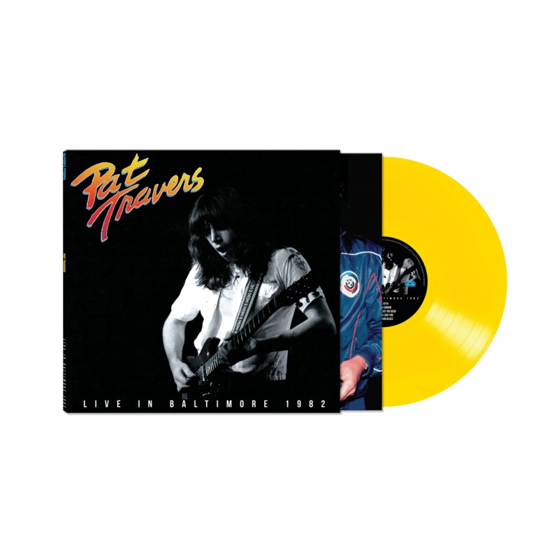 Pat Travers - Live In Baltimore 1982 (Yellow Vinyl LP)
