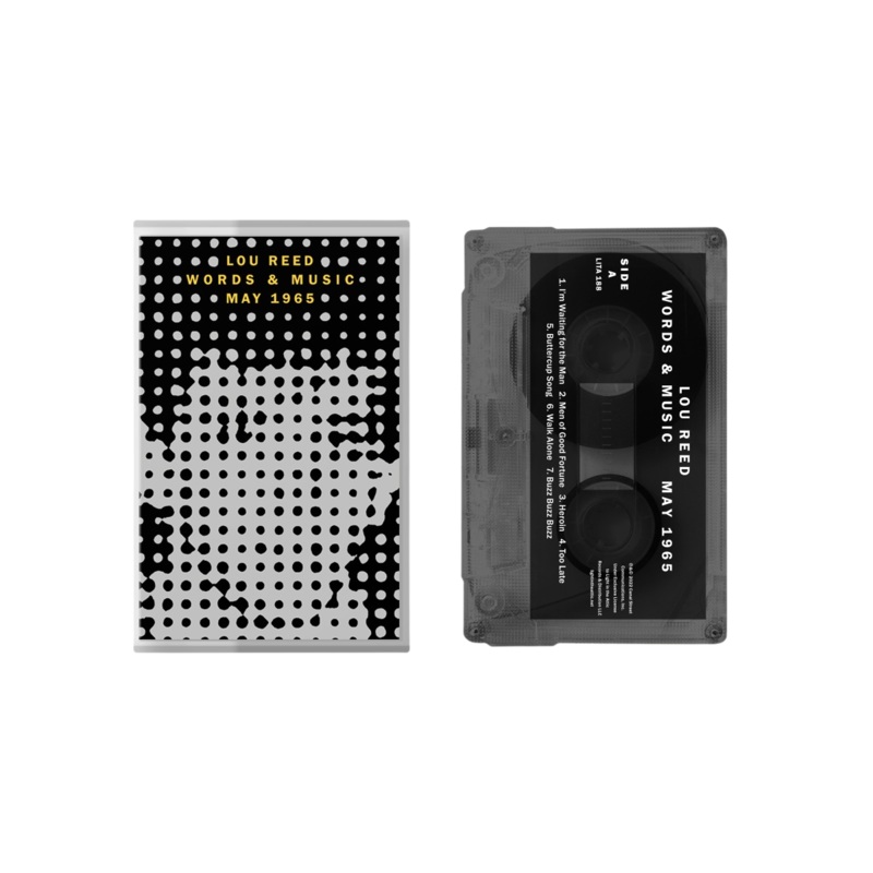 LOU REED 'WORDS & MUSIC, MAY 1965' CASSETTE