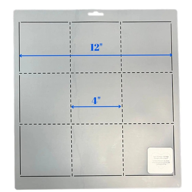 9 Patch 12" Quilt Stencil