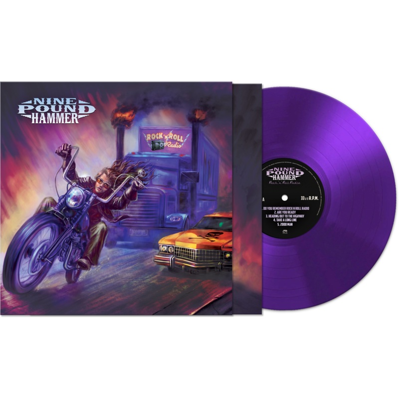 Nine Pound Hammer - Rock 'N' Roll Radio (Purple Vinyl)