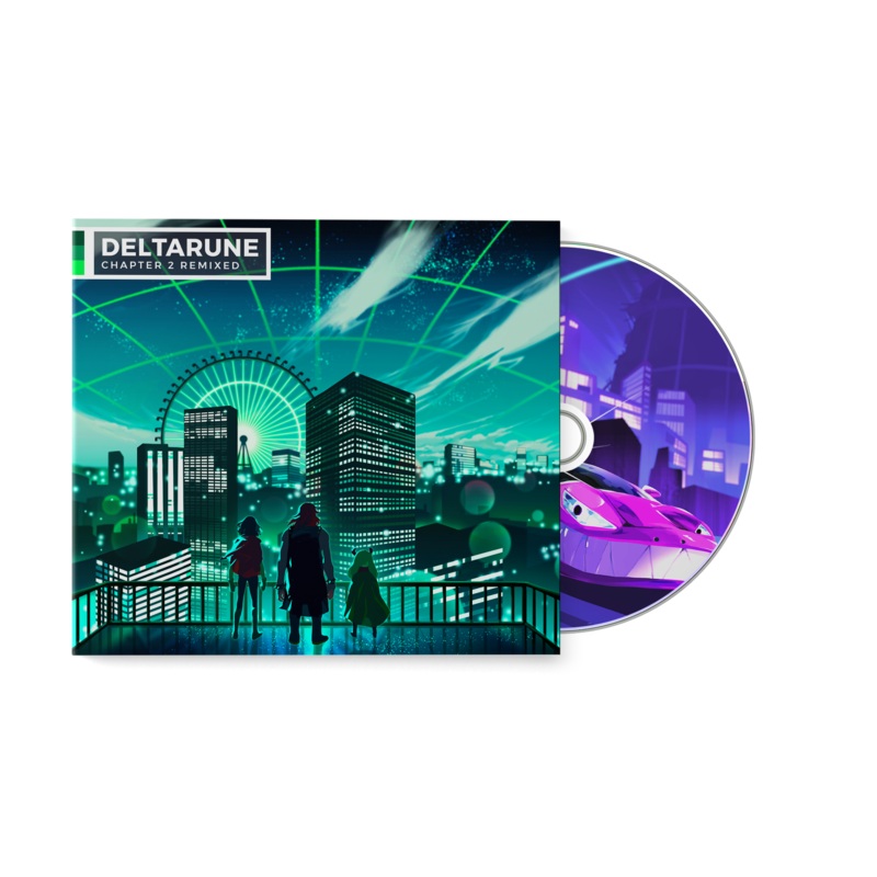 DELTARUNE Chapter 2 Remixed - Firaga & Tiny Waves (Compact Disc)