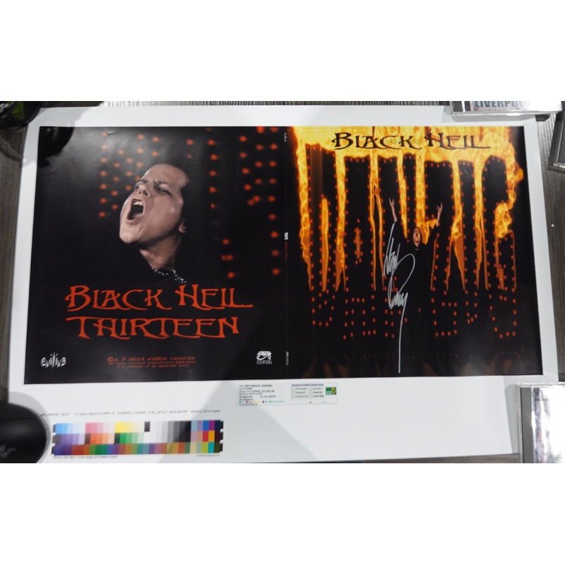 Danzig - Black Hell - Print Of Poster (Signed by Glenn Danzig)