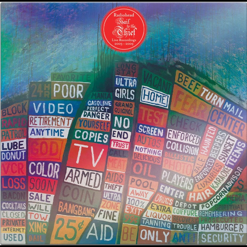 Radiohead Hail To The Thief (Live Recordings 2003-2009) (Red vinyl)