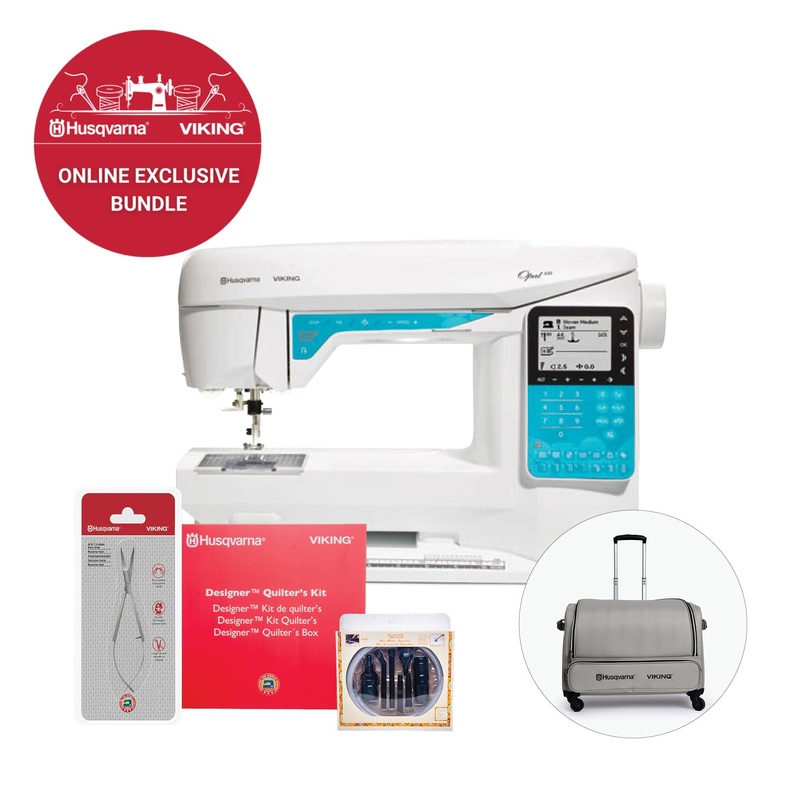 HUSQVARNA VIKING OPAL 650 Sewing Machine Bundle