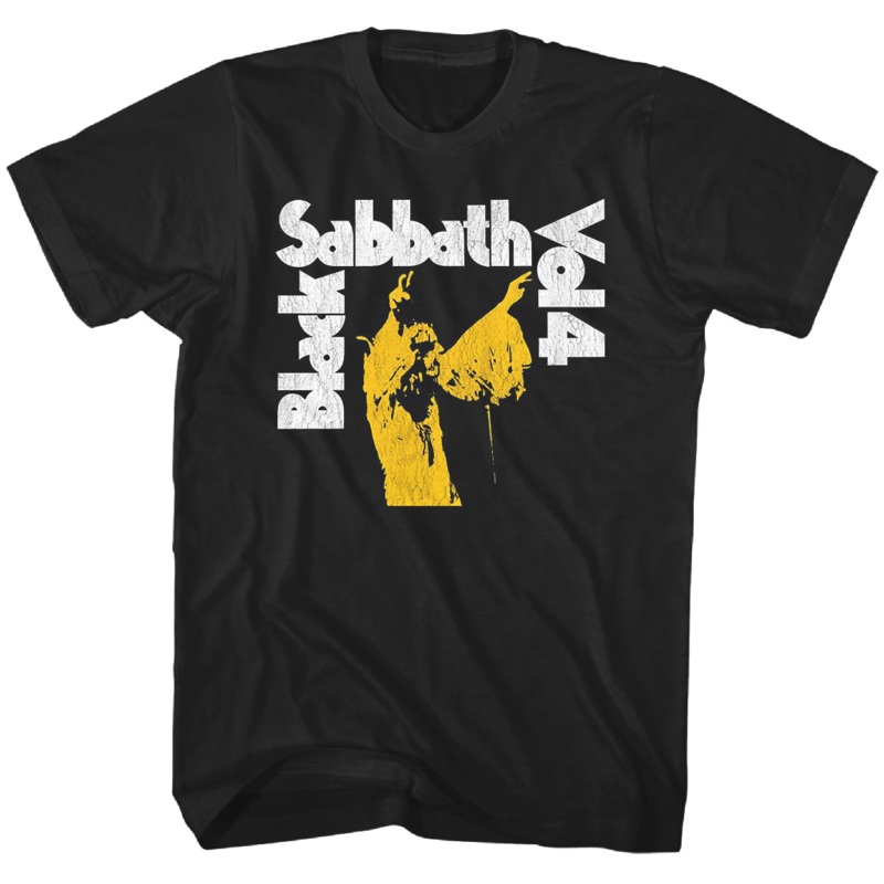 BLACK SABBATH "VOL. 4 COAL" T-SHIRT