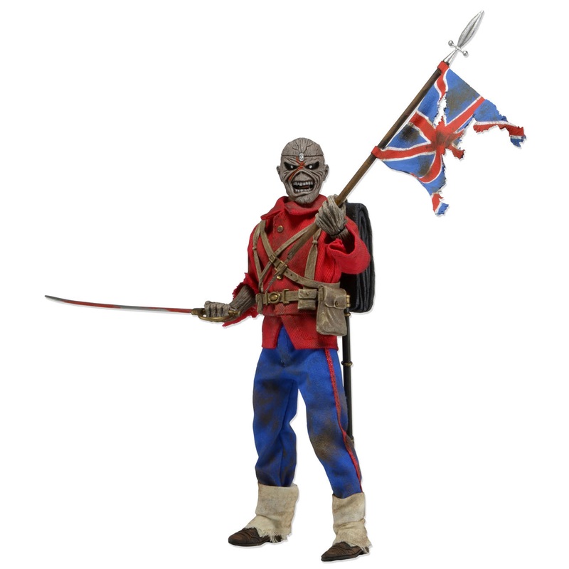IRON MAIDEN - THE TROOPER EDDIE - 8" NECA CLOTHED FIGURE