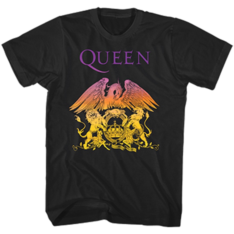 QUEEN CREST GRADIENT black