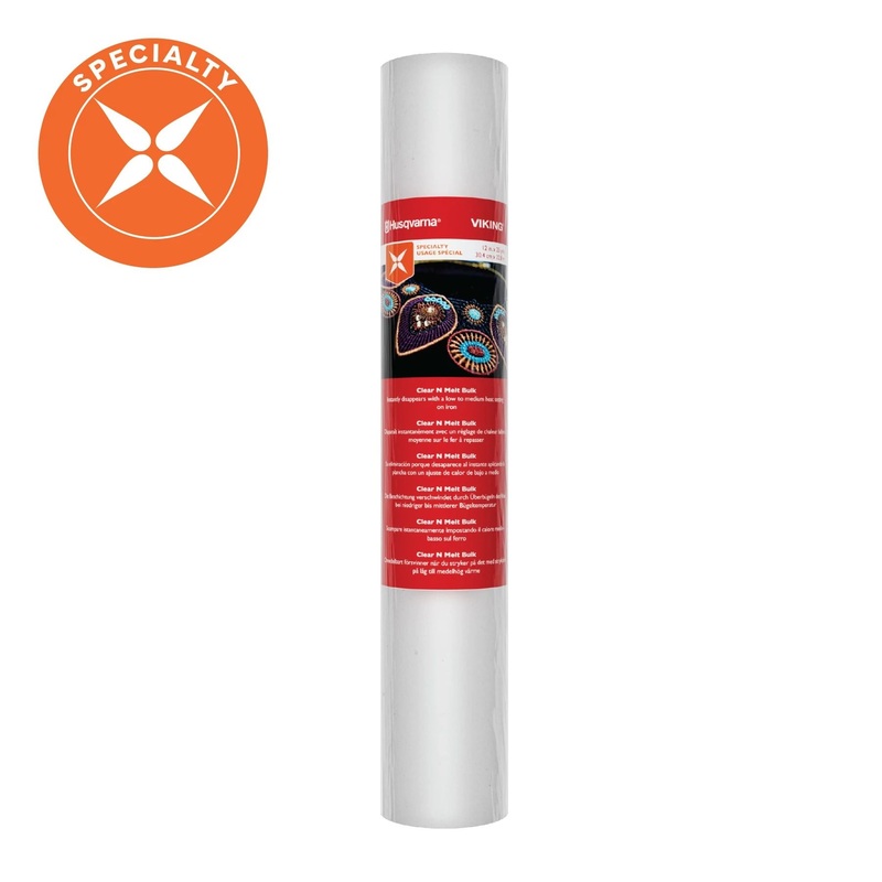 HUSQVARNA VIKING Clear N Melt Stabilizer 12 Inches x 15 Yards