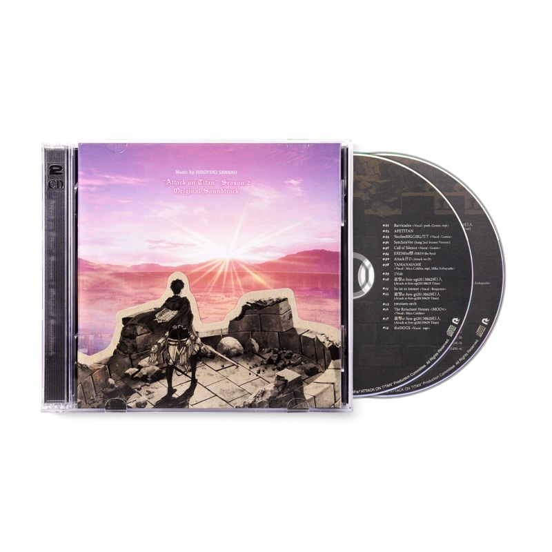Attack on Titan Season 2 (Original Soundtrack) - Hiroyuki Sawano (Compact Disc)
