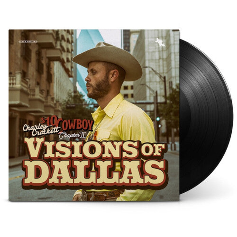 CHARLEY CROCKETT 'VISIONS OF DALLAS' LP