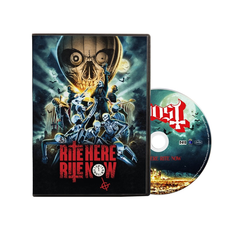 GHOST RITE HERE RITE NOW DVD