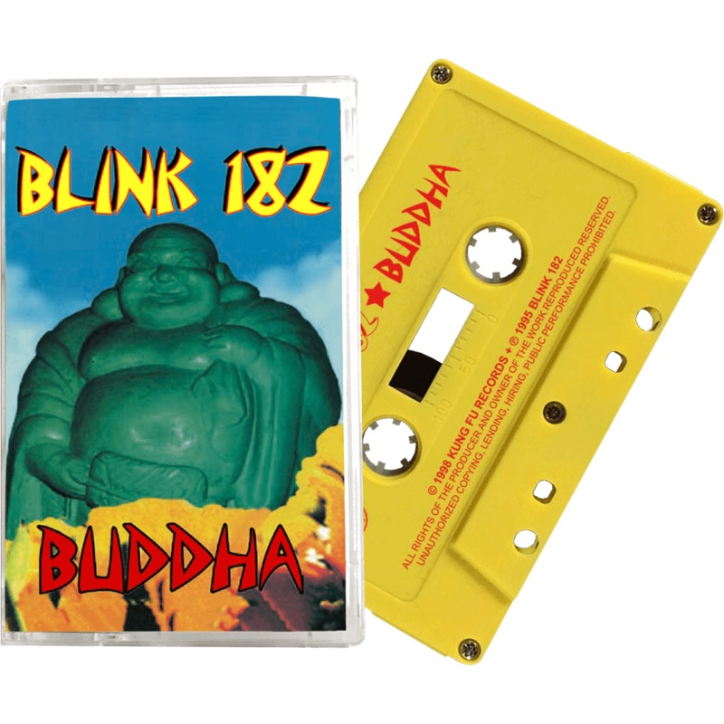 Blink-182 - Buddha (Cassette) Out of Print Yellow