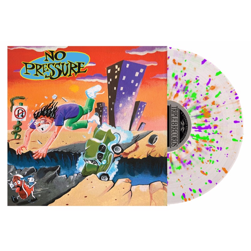 NO PRESSURE (THE STORY SO FAR) S/T LP (LIMITED CLEAR W/ COLOR SPLATTER VINYL) ONLY 200 MADE