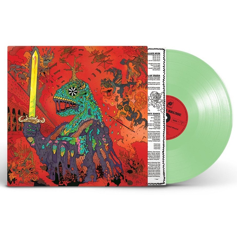 KING GIZZARD & THE LIZARD WIZARD '12 BAR BRUISE' LP (Doublemint Green Vinyl)