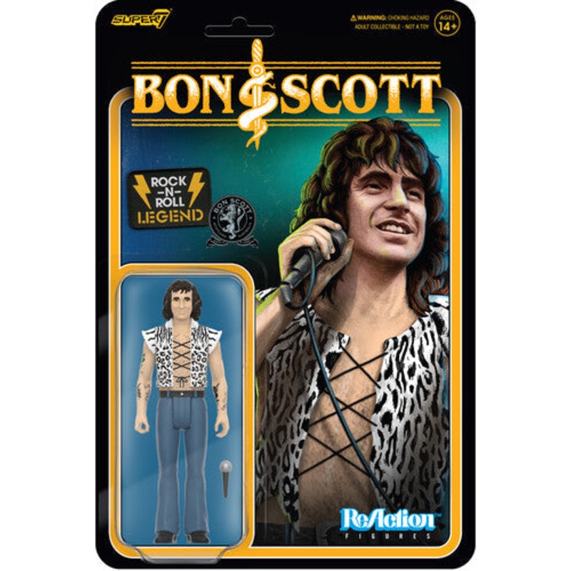 AC/DC BON SCOTT (HIGH VOLTAGE) REACTION FIGURE WAVE 02