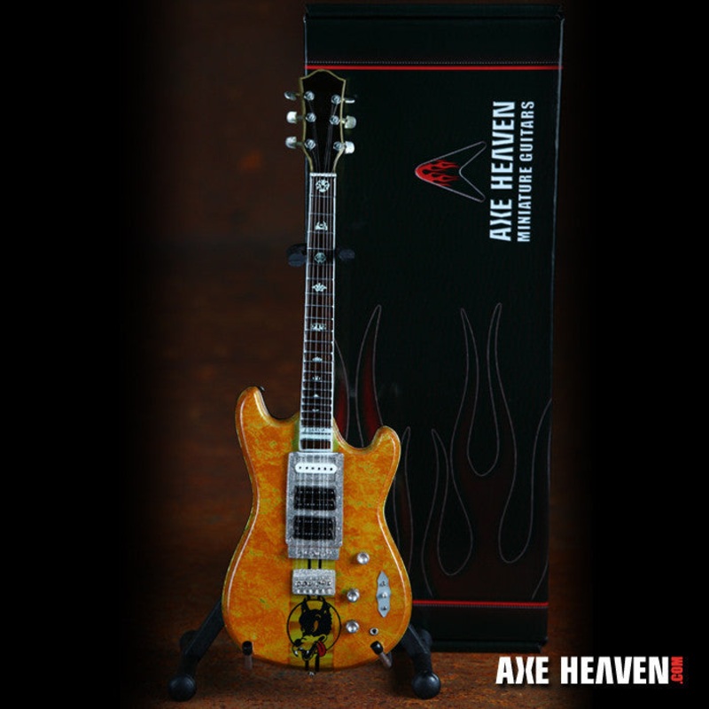 JERRY GARCIA WOLF TRIBUTE MINI GUITAR REPLICA - OFFICIALLY LICENSED